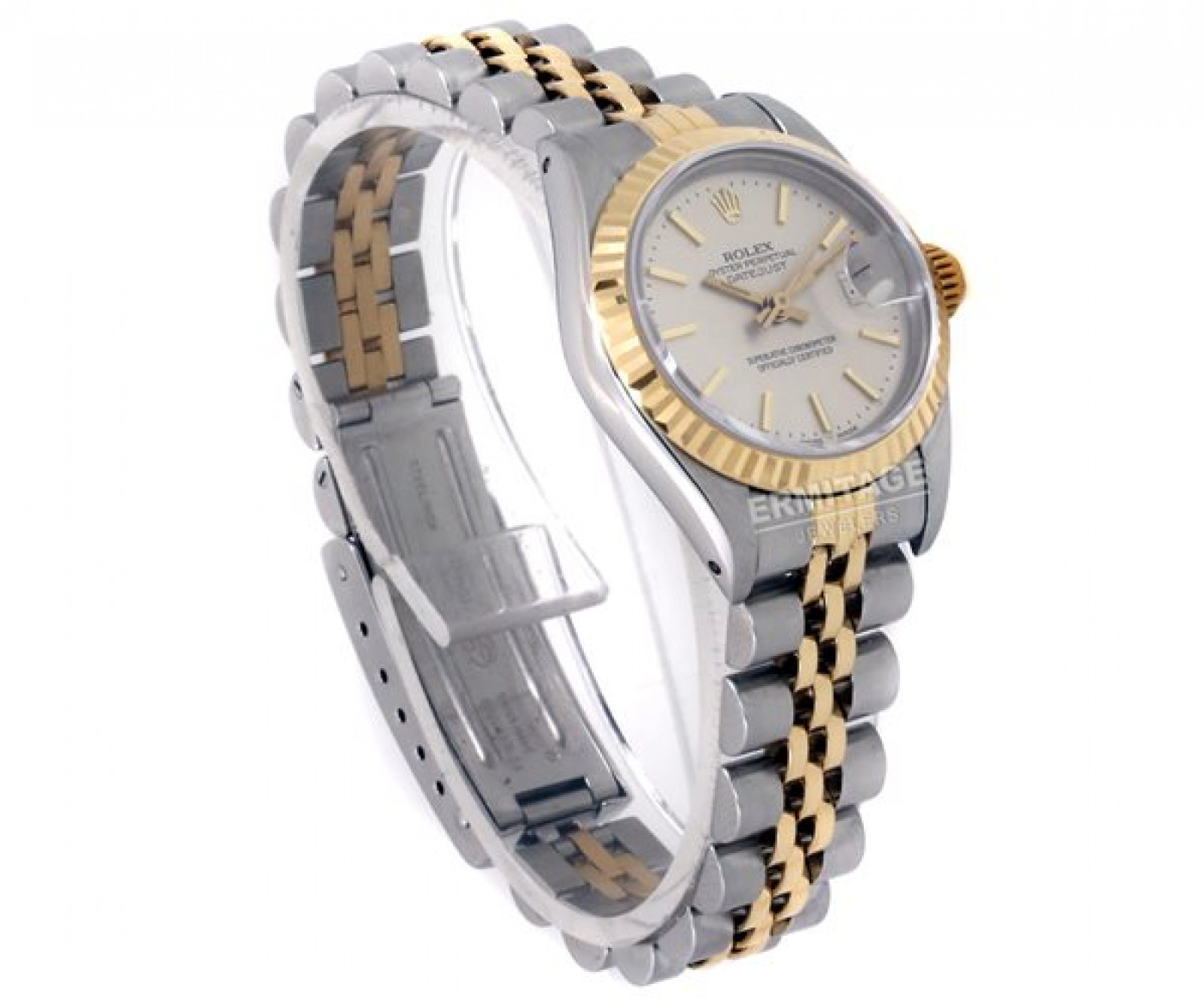 Rolex Datejust 69173 Gold & Steel With Silver Dial