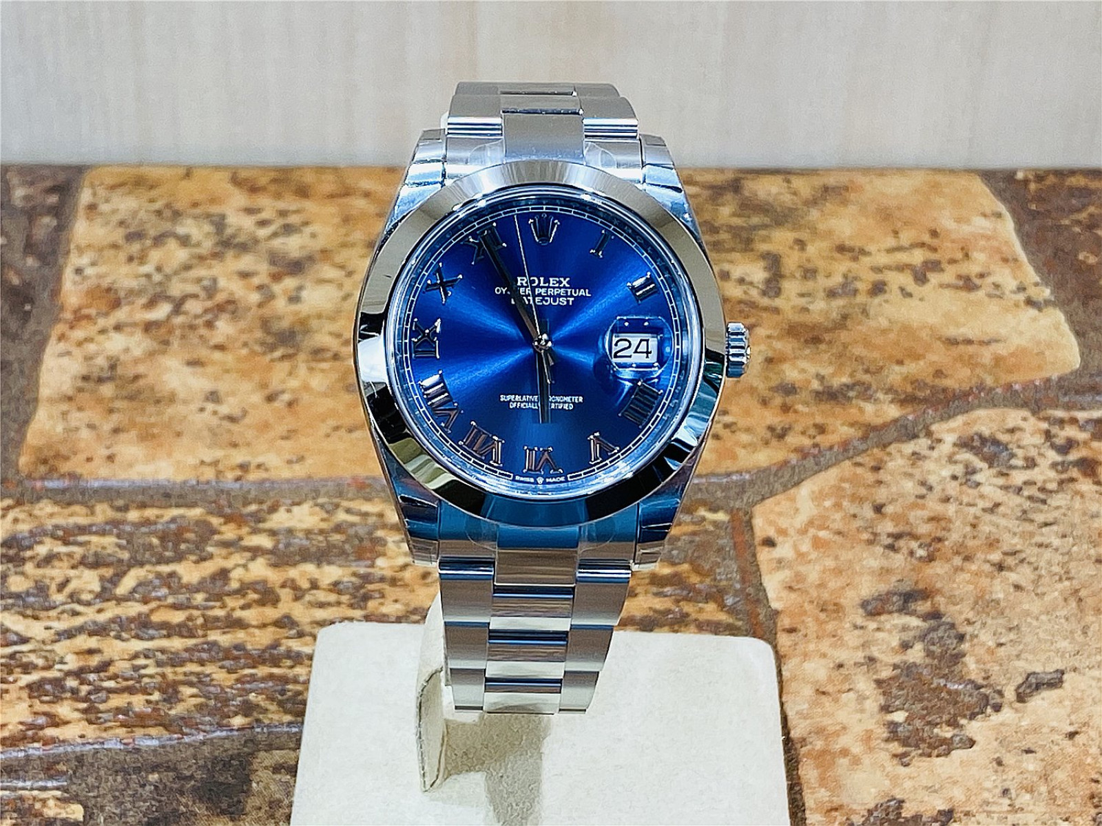 2020 Blue Rolex Datejust Ref. 126300