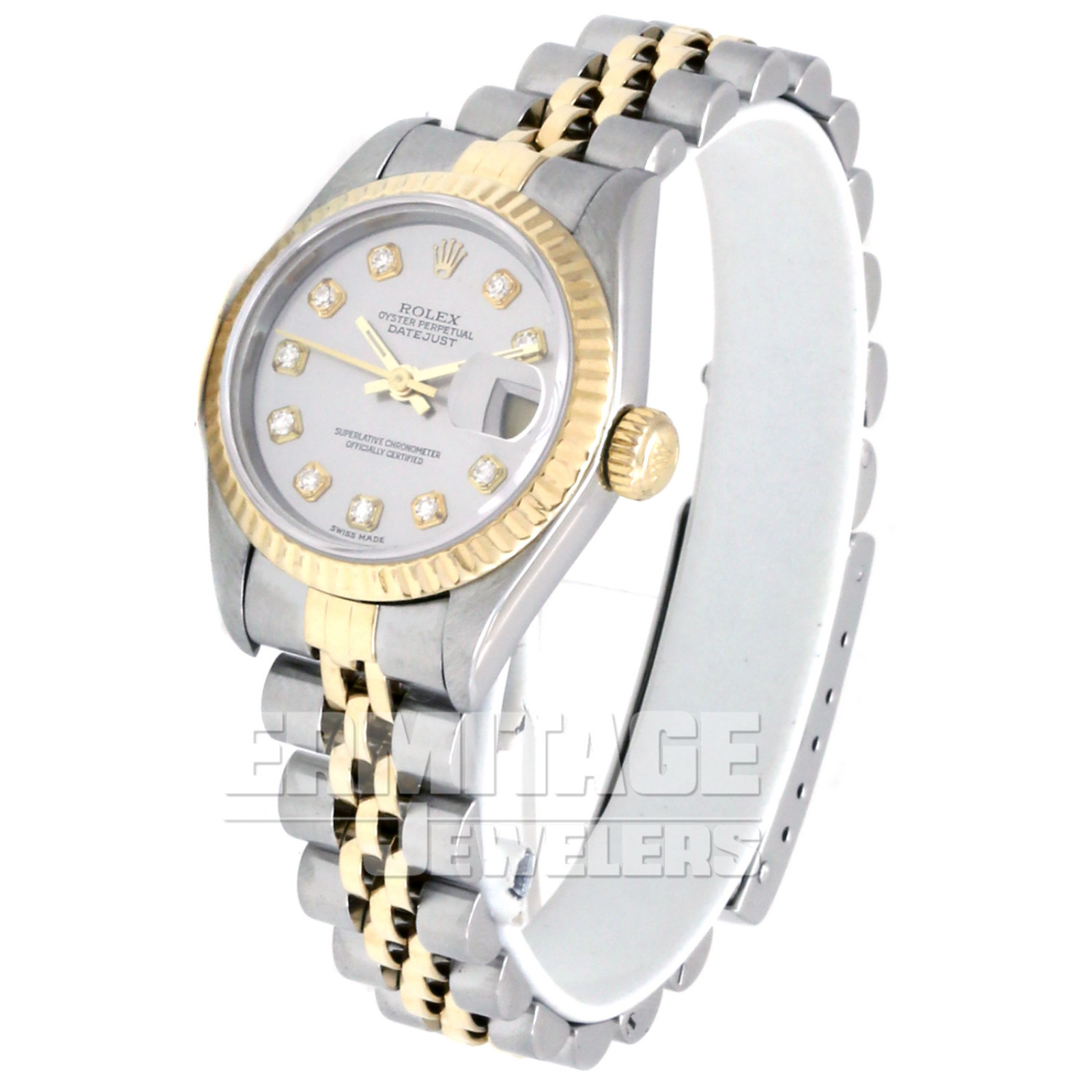 Ladies Rolex Datejust 69173 with Steel Dial