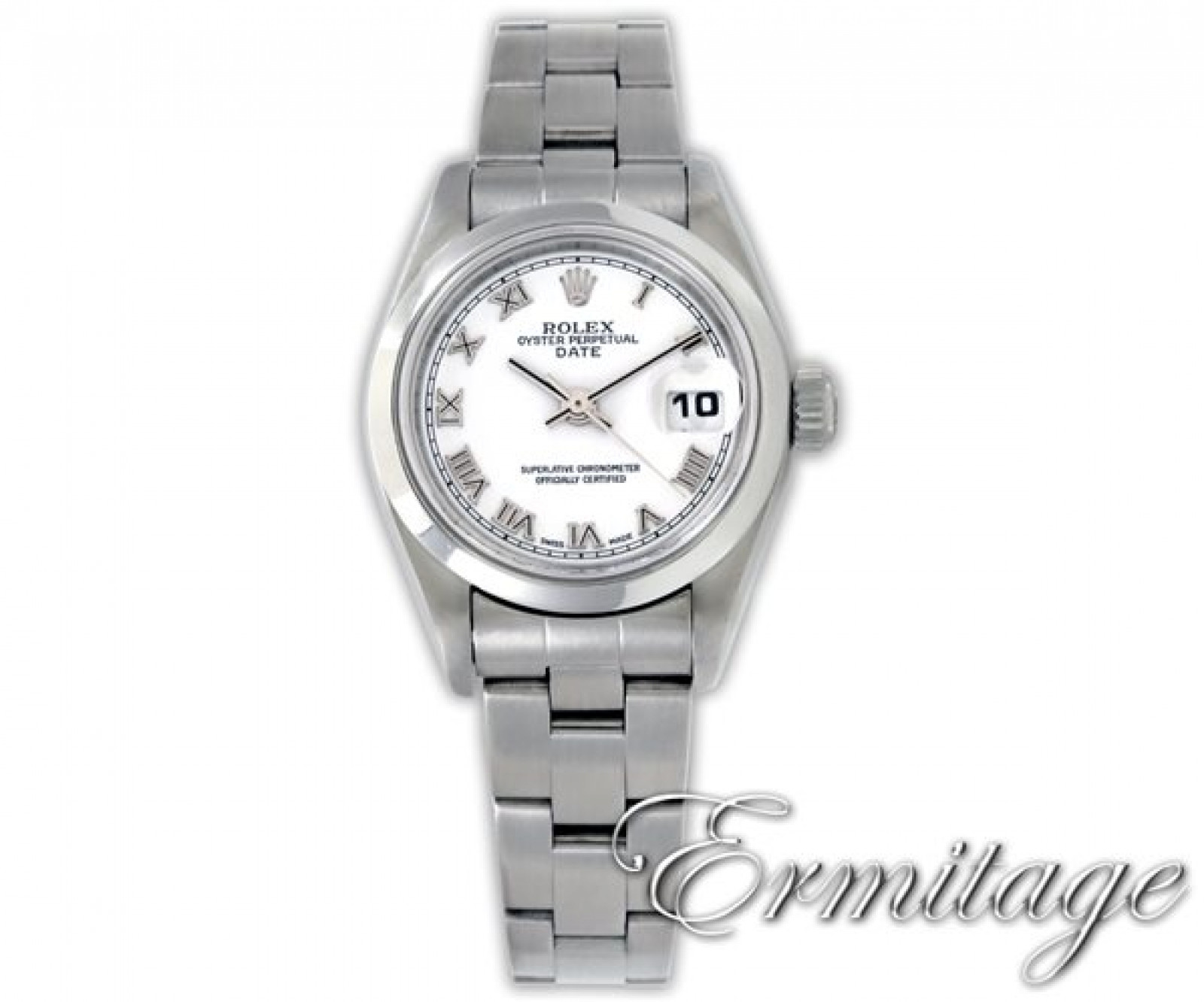 Pre-Owned Steel Rolex Date 79160 Year 2002