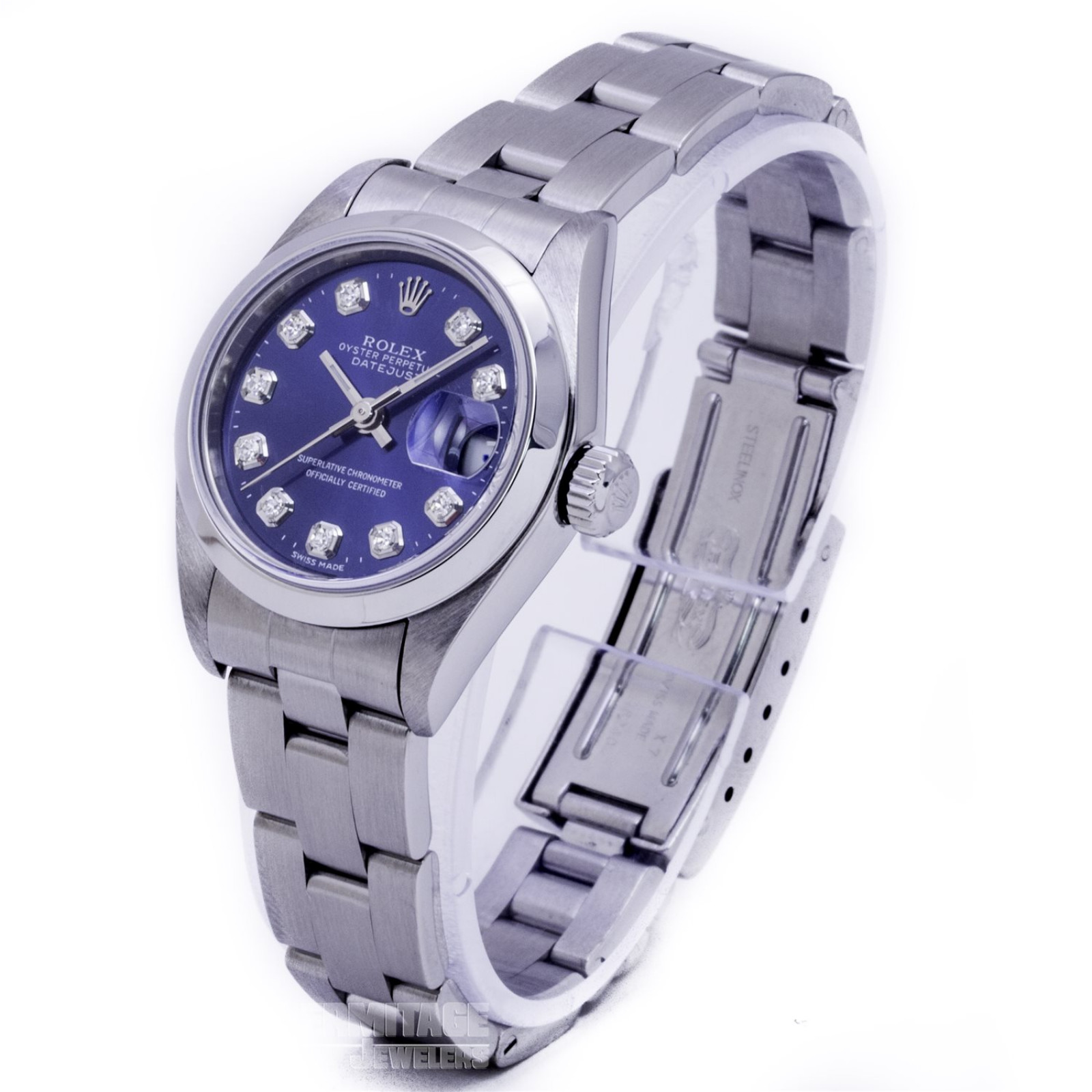 Rolex Datejust 79160 with Blue Dial