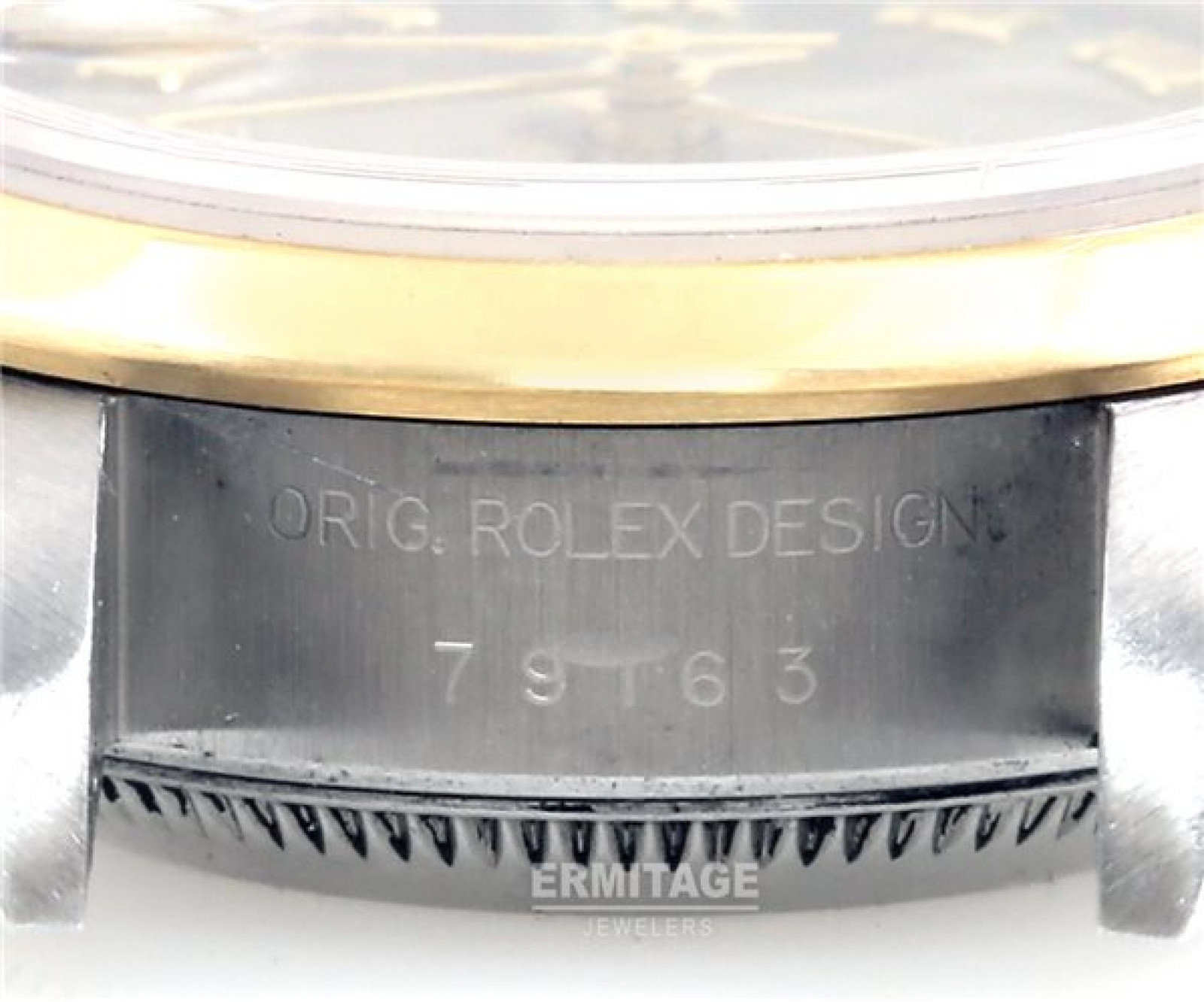 Rolex Datejust 79163 Gold & Steel Dark Grey