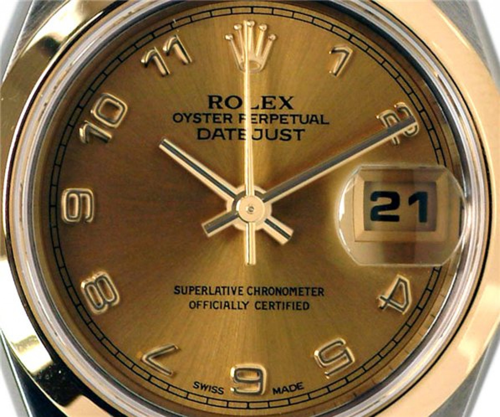 Rolex Datejust 79173 Gold & Steel Champagne