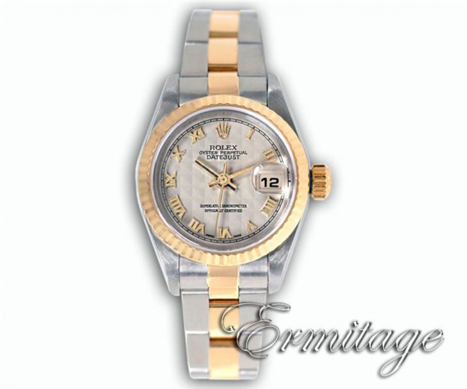 Rolex Datejust 79173 Gold & Steel White
