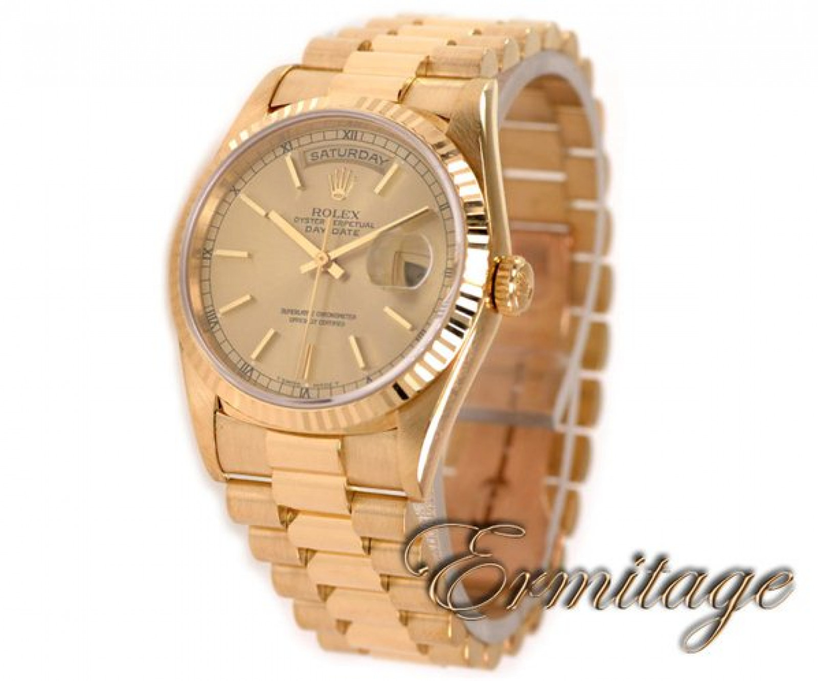 Rolex Day-Date 18238 Gold Champagne 1997 | Jewelers