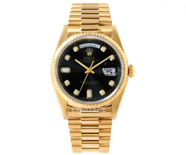 Rolex Day-Date 18238 Gold White 3942