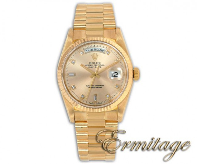 Diamond Rolex Day-Date 18238