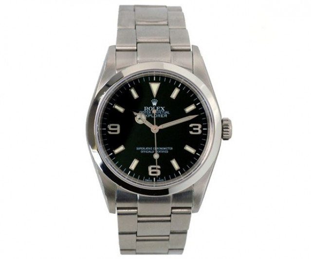 Used Steel Rolex Oyster Perpetual Explorer 114270