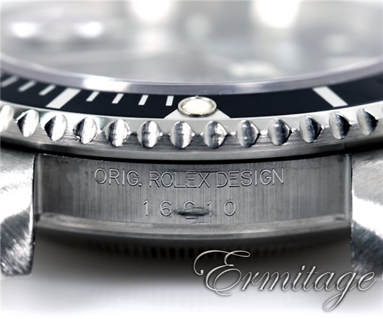 Rolex Submariner 16610 Black 1999 With Black Dial Ermitage Jewelers