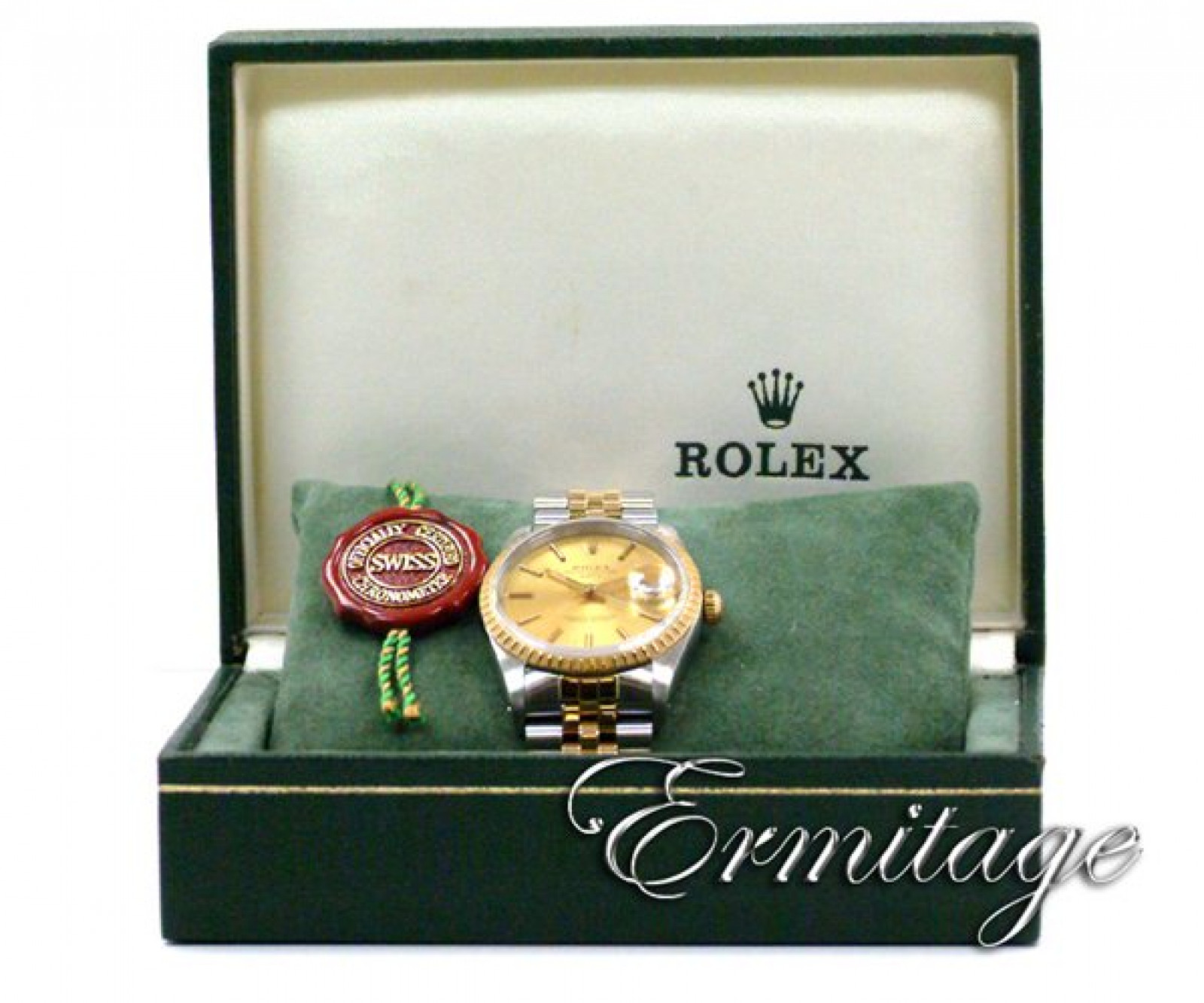 Rolex Date 15233 Gold & Steel Champagne 1990