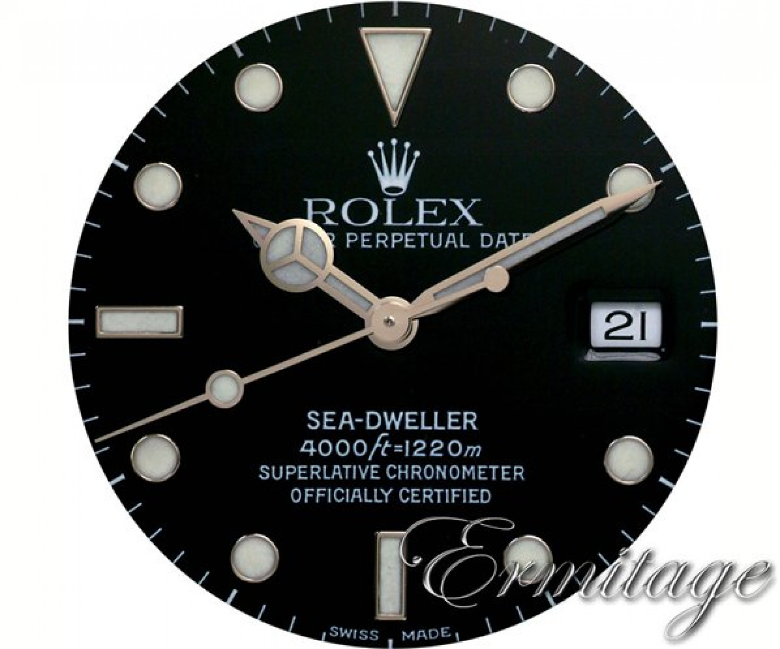 Pre-Owned Rolex Oyster Perpetual Sea-Dweller 16600 Black Ceramic