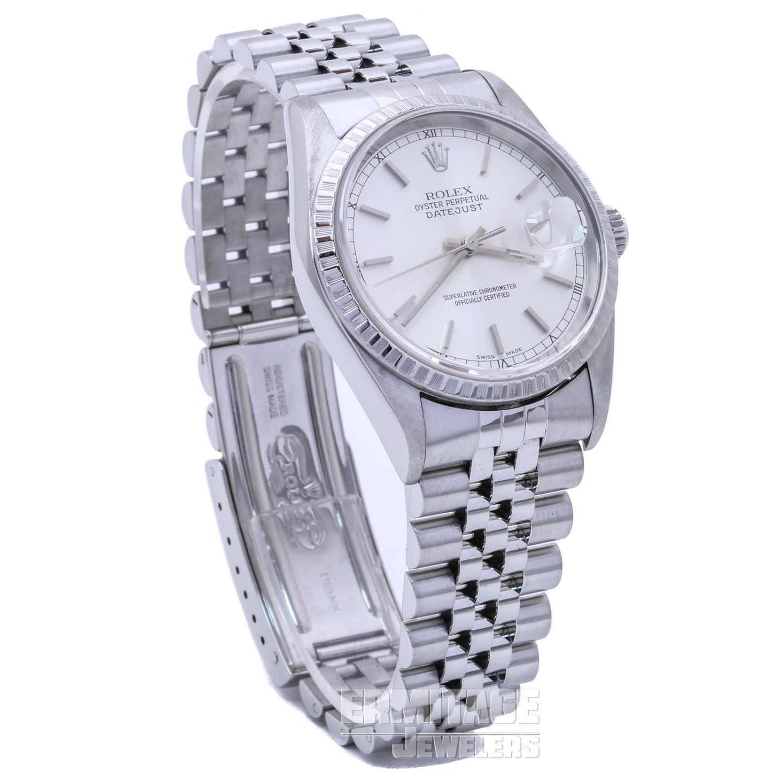Rolex Datejust 16220 with Steel Dial