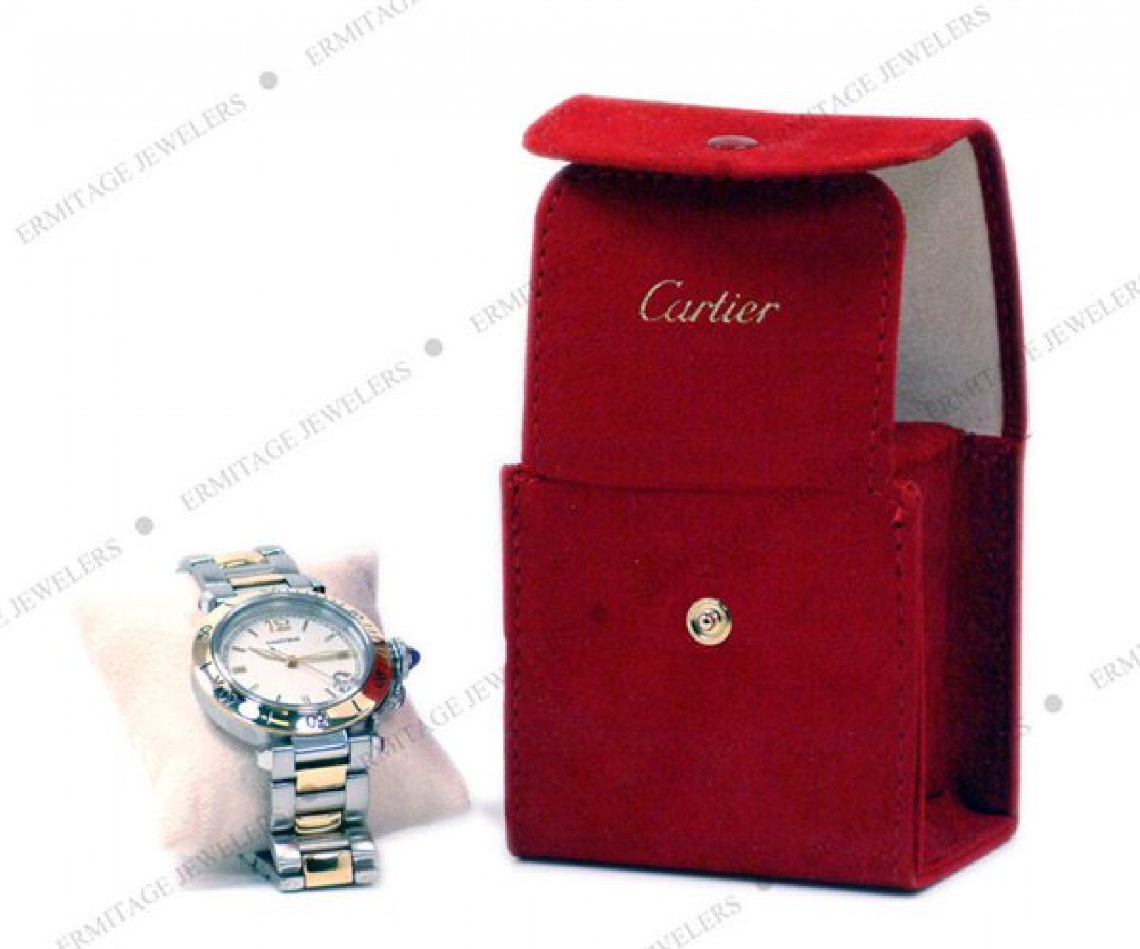 Cartier Pasha 1034 Gold & Steel