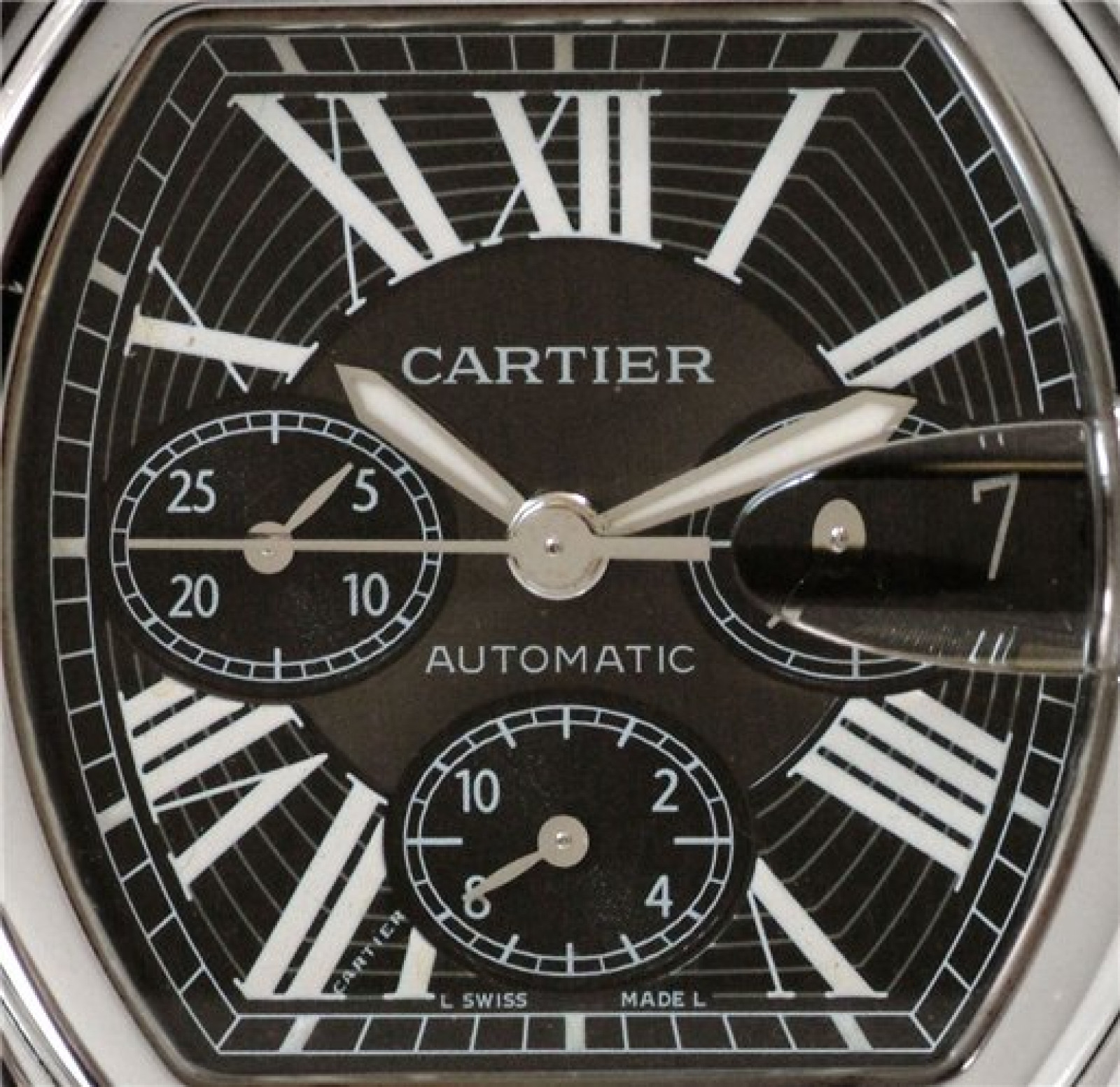 Pre-Owned Cartier Roadster W62019X6 Steel