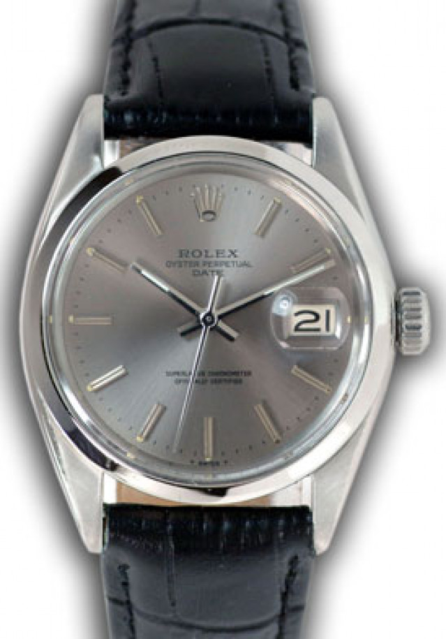 Vintage Rolex Date 1500 Steel Year 1964