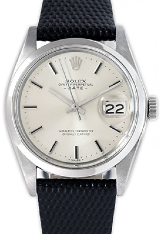 Vintage Rolex Date 1500 Steel Year 1970