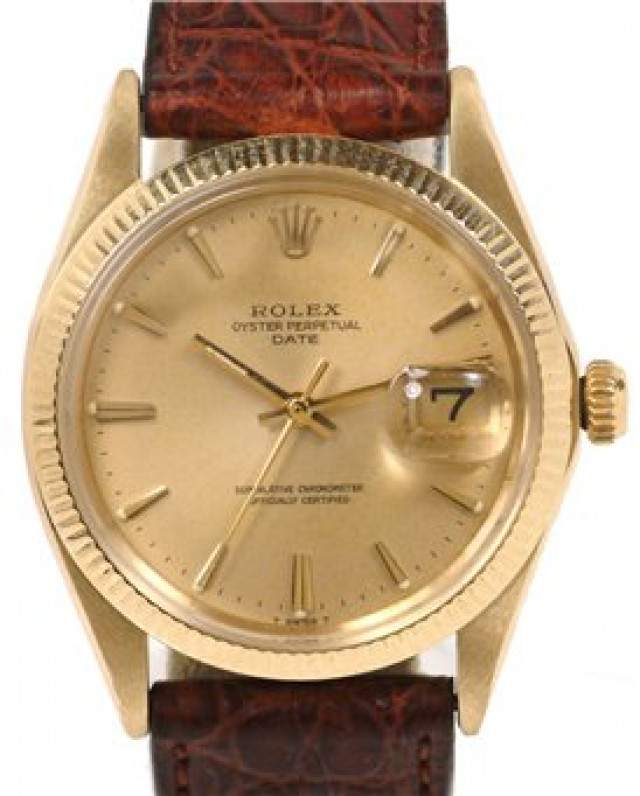Vintage Rolex Date 1503 Gold Year 1967