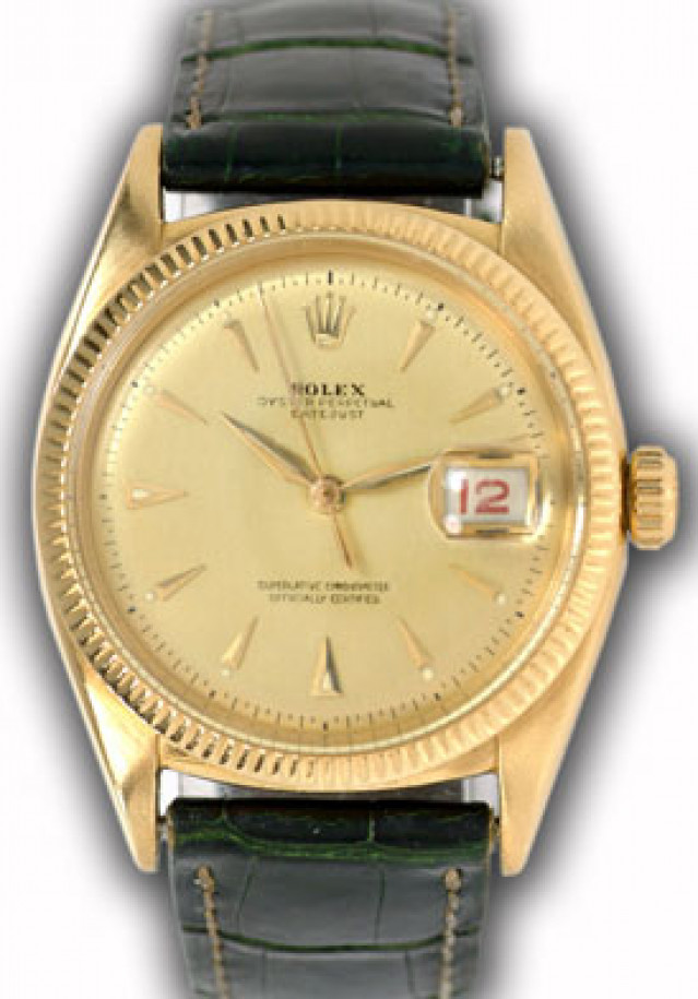 Vintage Rolex Datejust 6305 Gold