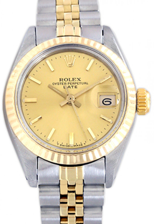 Vintage Rolex Datejust 6917 Gold & Steel Year 1981