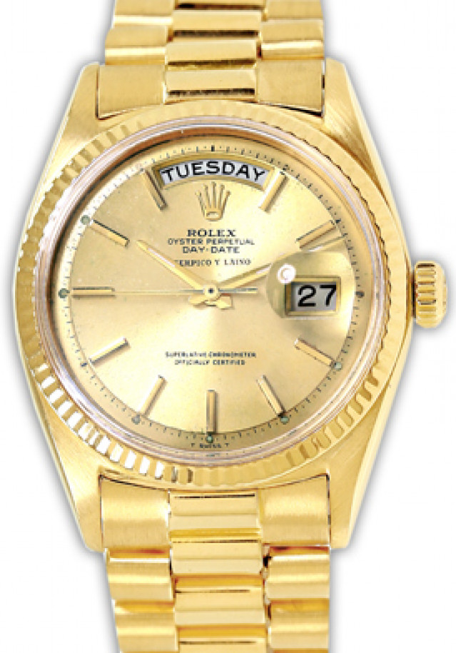 Vintage Rolex Day-Date 1803 Gold Year 1965 1965