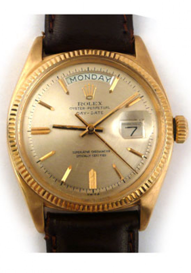 Vintage Rolex Day-Date 6611 Gold Champagne with Champagne Dial