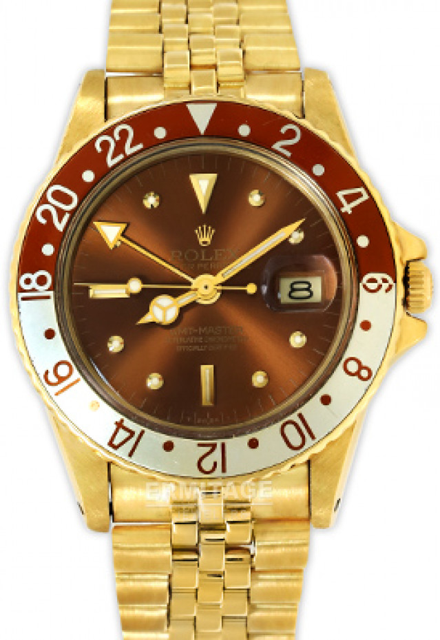 Vintage Rolex GMT-Master 1675 Gold