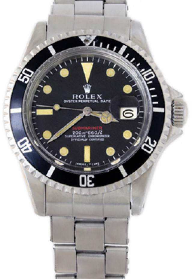 Rolex 1680 Steel on Oyster Black Mark I with Luminous Dots & Index