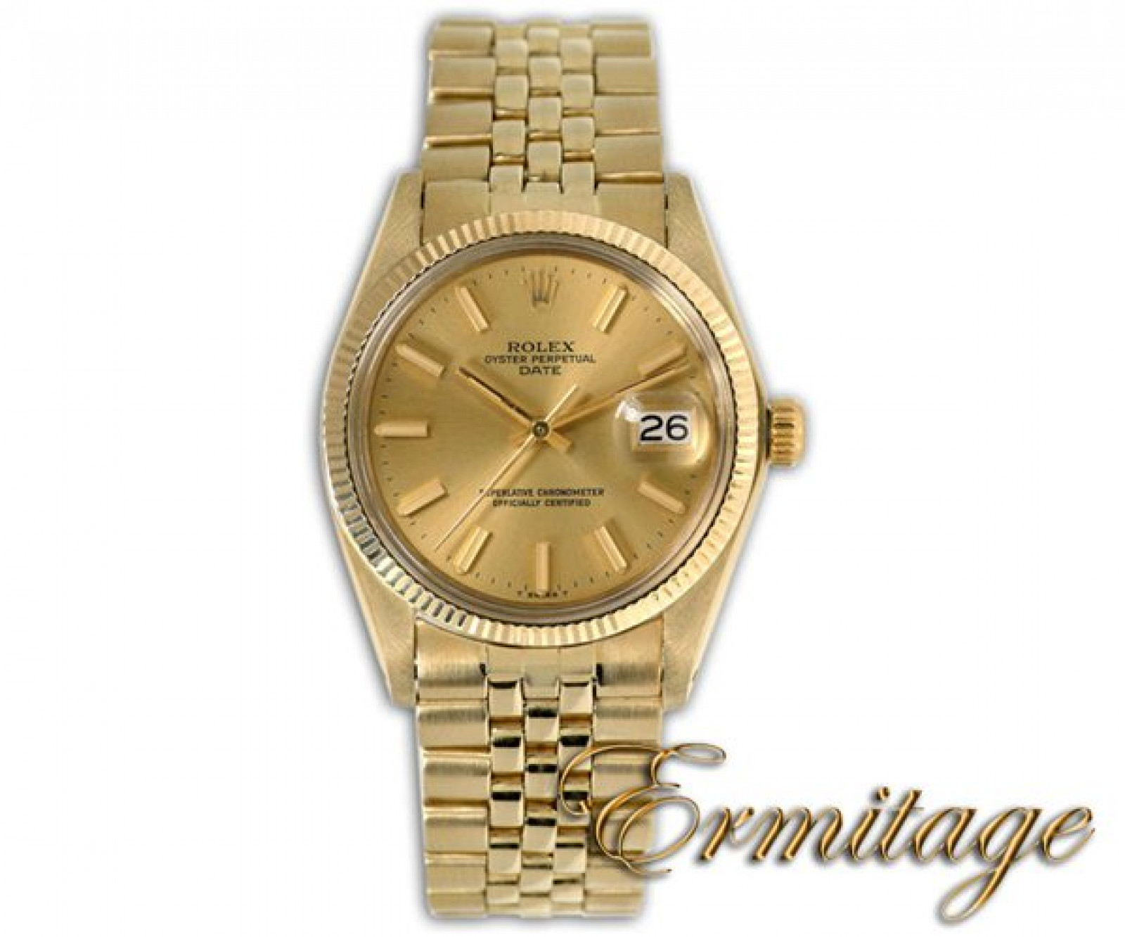 Vintage Rolex Date 1503 Gold Year Circa 1971