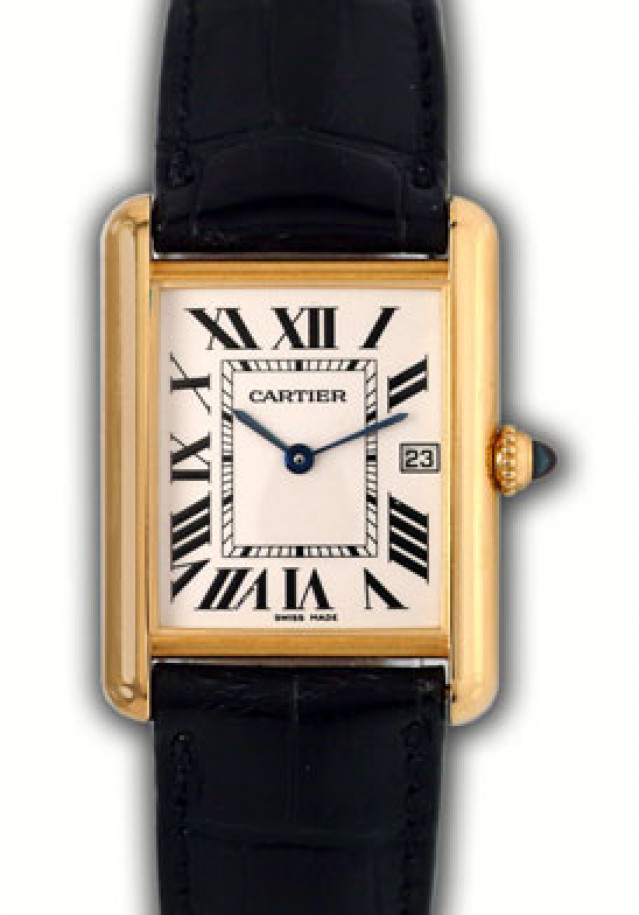 Authentic Used Cartier Tank Louis W1529756 Watch (10-10-CAR-Y34BH9)