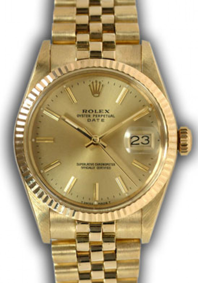 Pre-Owned Rolex Date 15037 34 mm