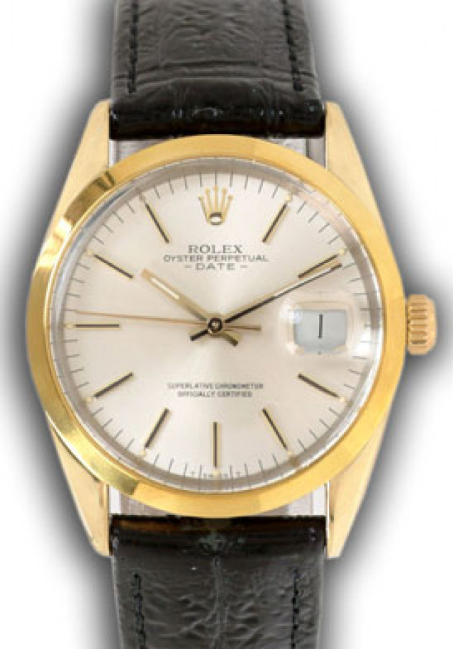 Rolex Date 15505 Gold Silver