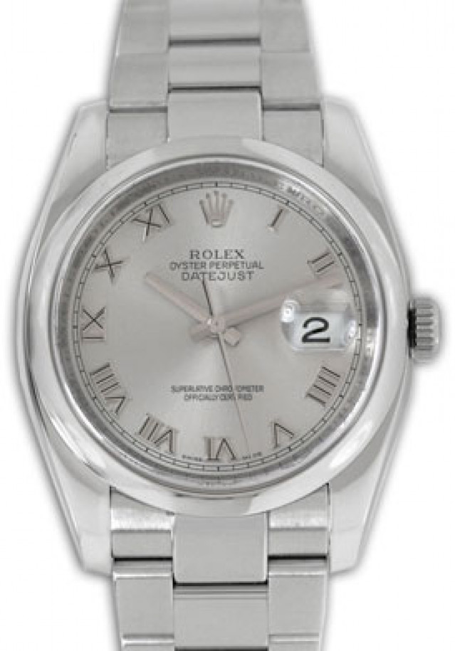 Rolex Datejust 116200 Steel Rhodium
