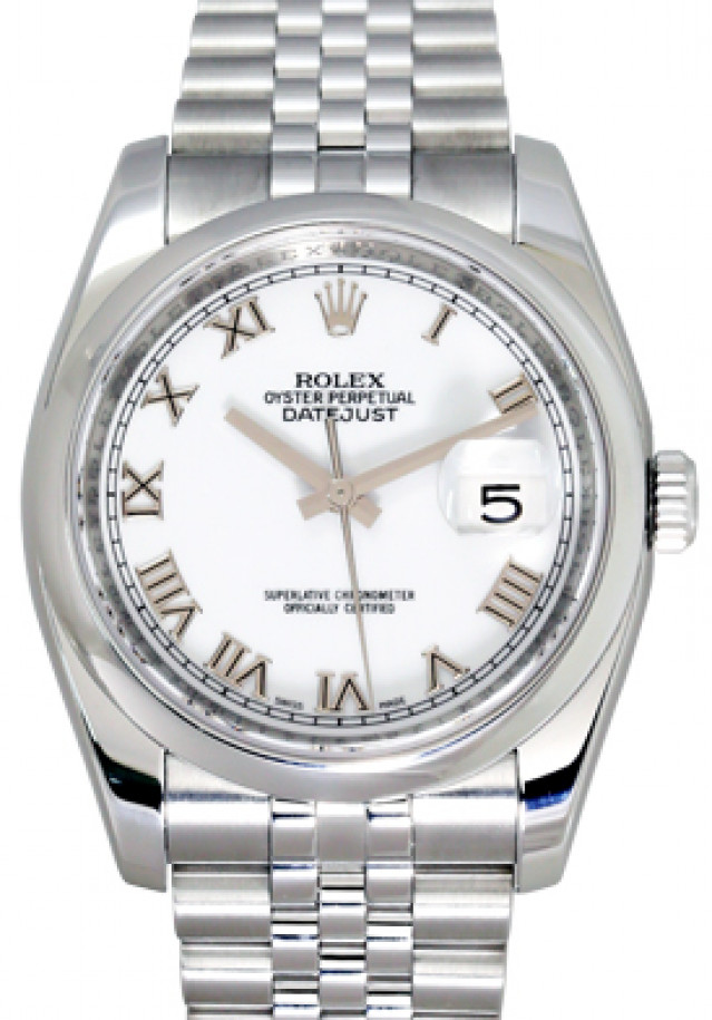 Rolex Datejust 116200 Steel With White Dial