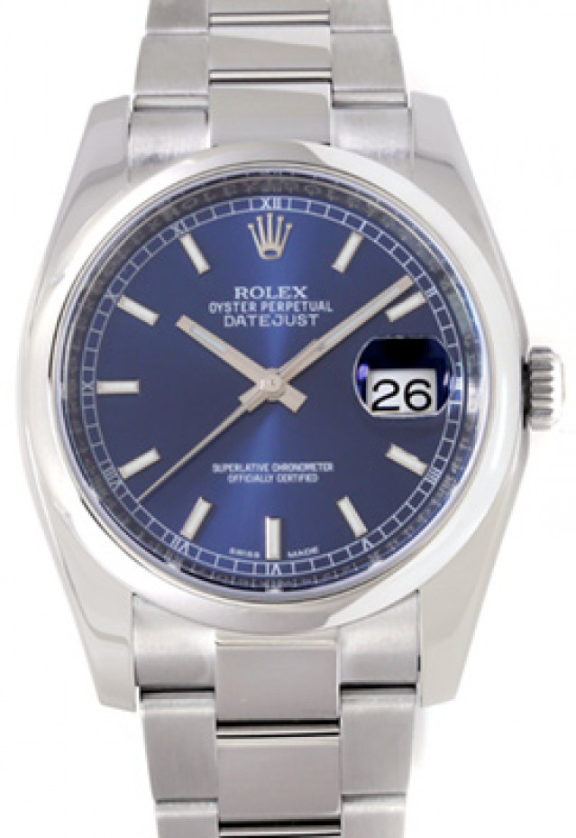 Sell Rolex Datejust 116200 with Blue Dial