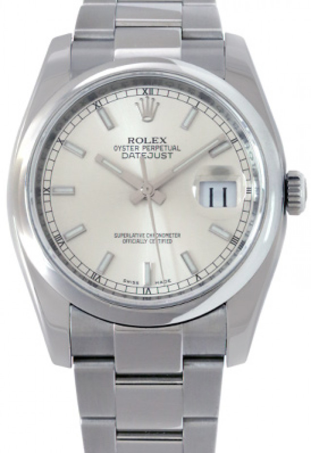Rolex Datejust 116200 with Steel Dial