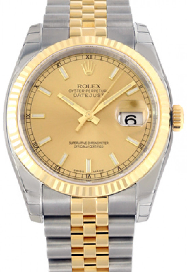 Sell Rolex Datejust 116233 with Champagne Dial