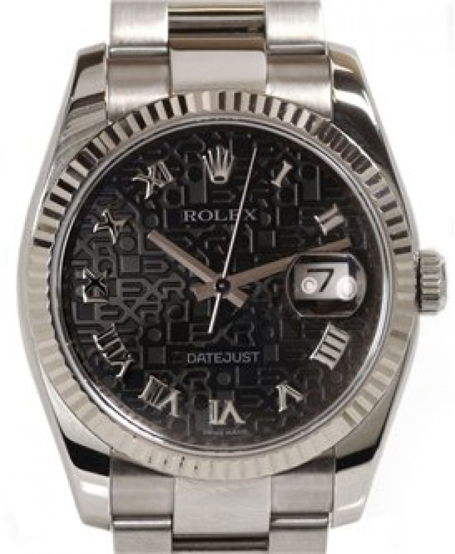 Rolex Datejust 116234 Steel with Black Dial