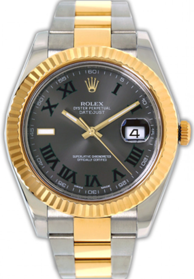 Pre-Owned Gold & Steel Rolex Oyster Perpetual Datejust II 116333