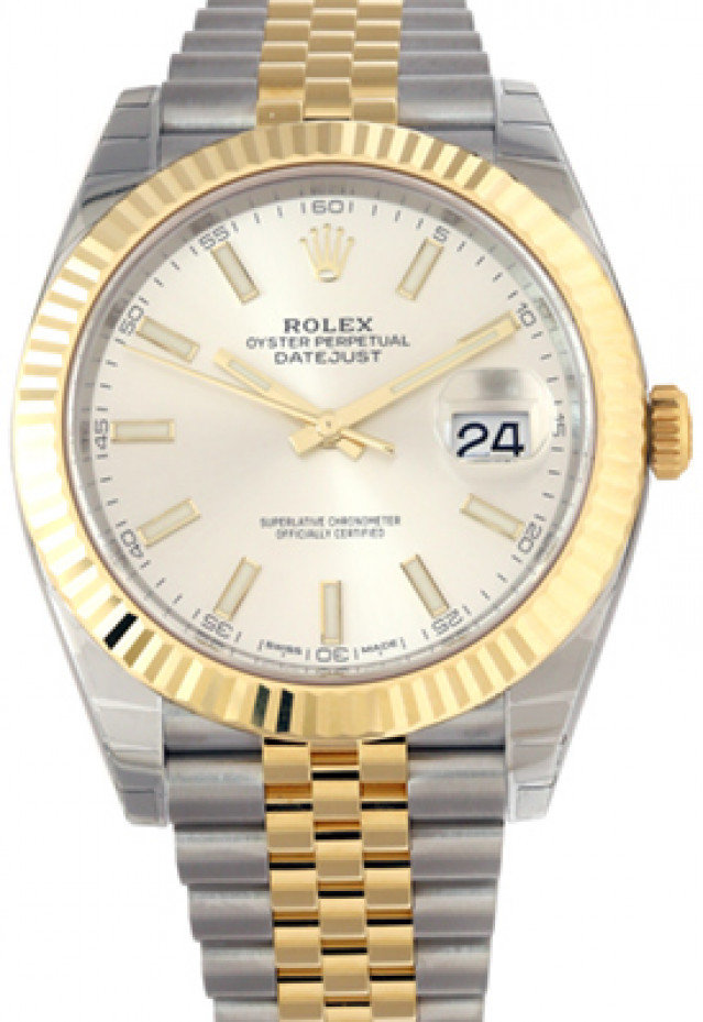 Rolex Datejust 126333 with Silver Dial