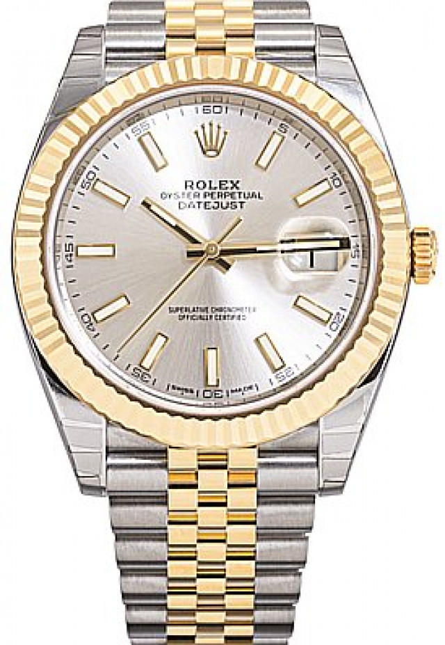 2018 Rolex Datejust Ref. 126333 Fluted Silver