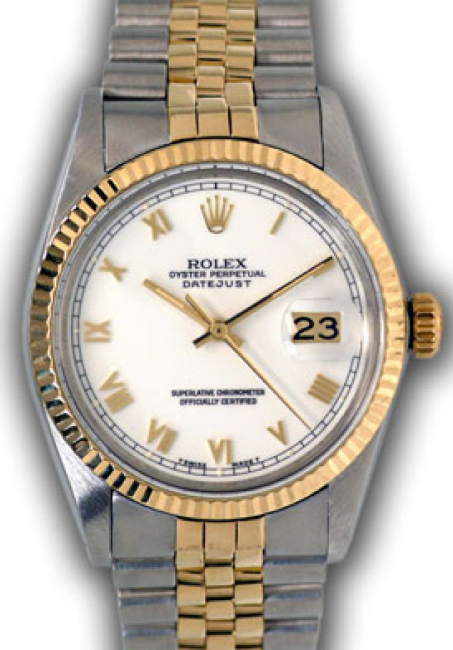 Used Gold & Steel Rolex Datejust 16013