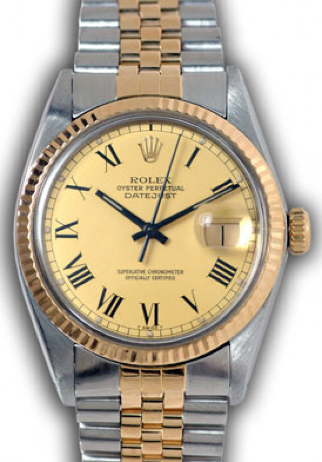 Casual Rolex Datejust 16013 with Champagne Dial