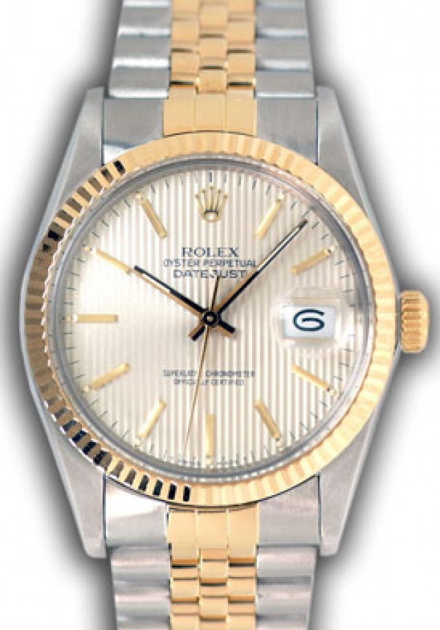 Pre-Owned Rolex Datejust 16013 with Tapestry Dial