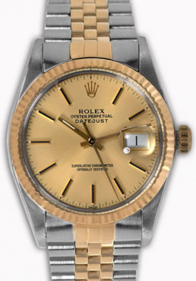 Rolex Datejust 16013 Gold & Steel 1985