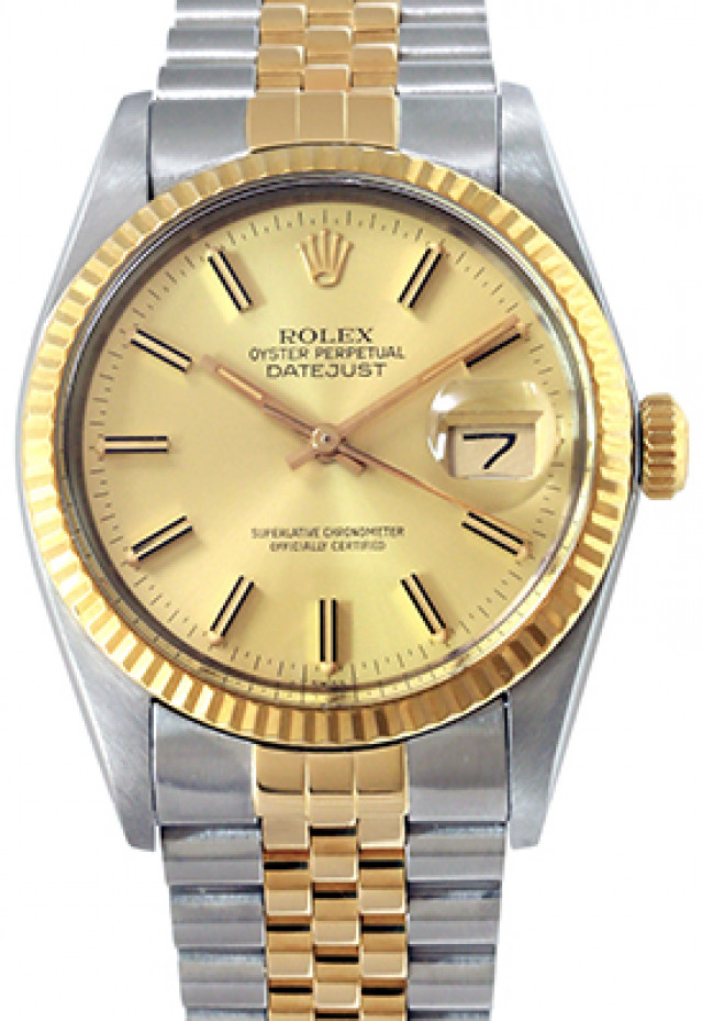 Pre-Owned Rolex Datejust Two Tone Ref 16013