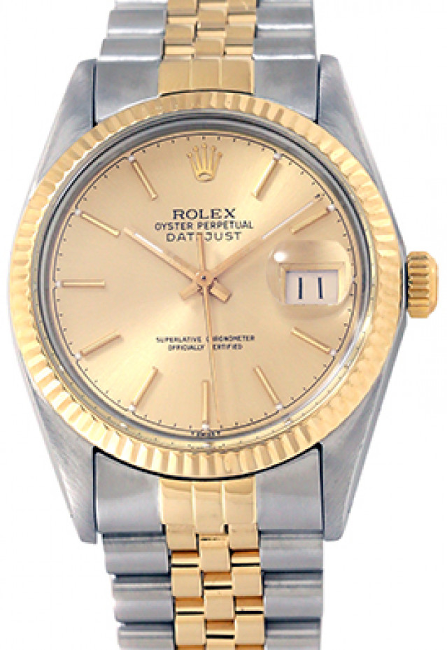 Pre-Owned Gold & Steel Rolex Datejust 16013