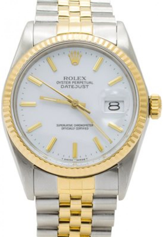 Rolex Datejust 16013 with White Dial