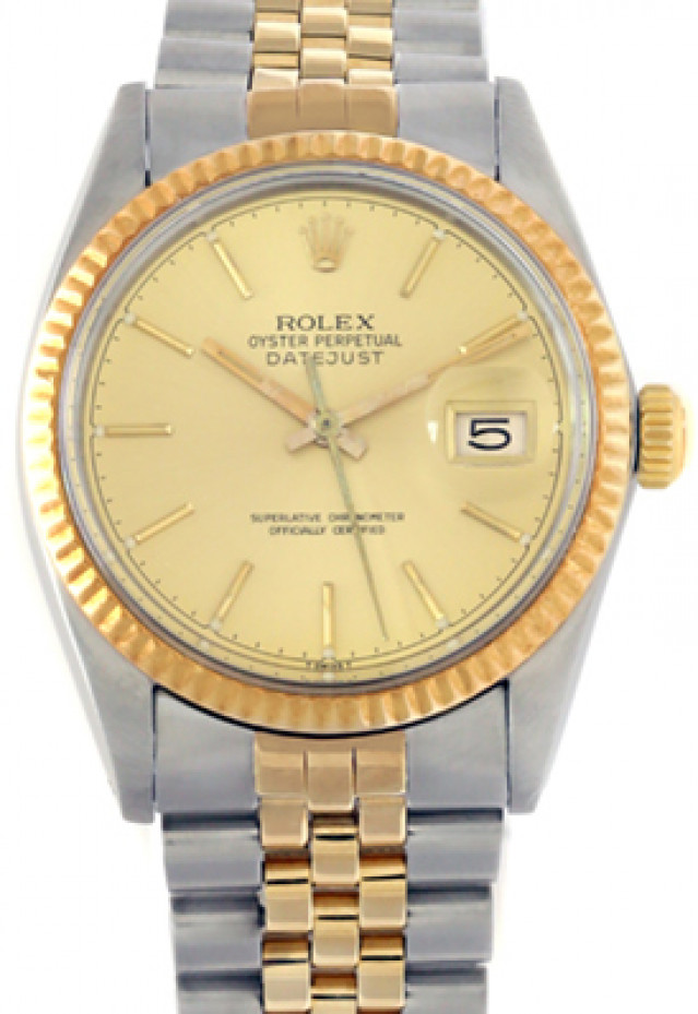 Rolex Datejust 16013 with Champagne Dial