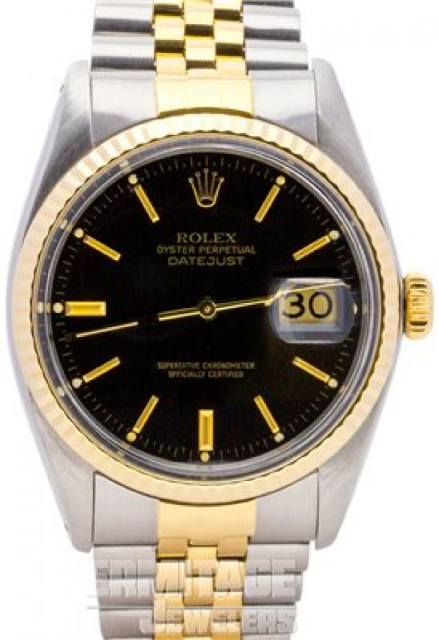 Sell Rolex Datejust 16013 with Black Dial