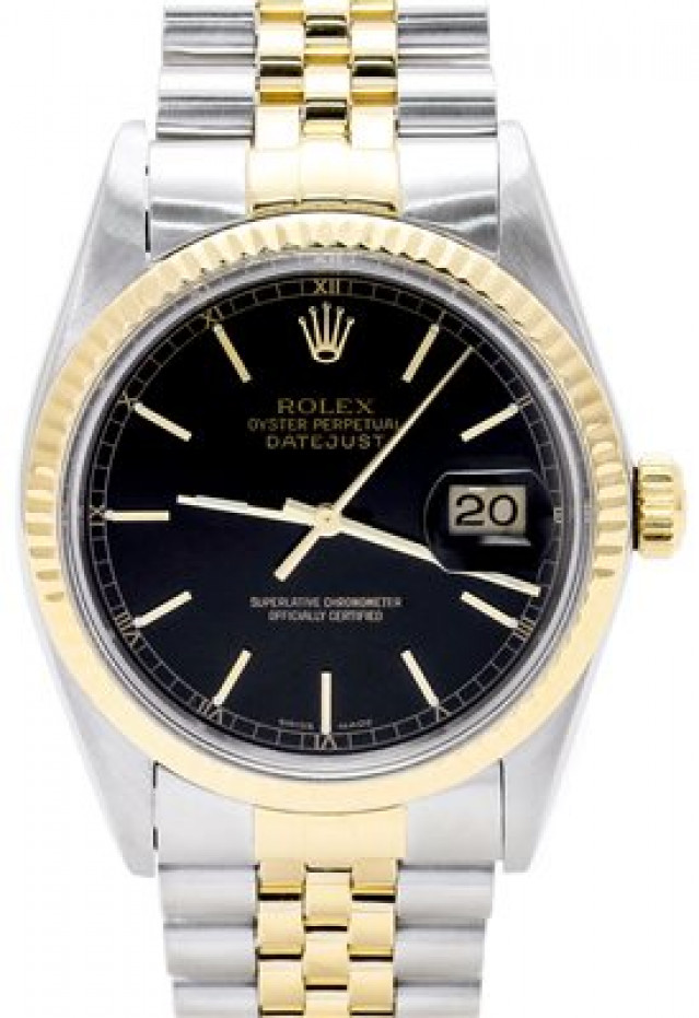 Rolex Datejust 16013 with Black Dial